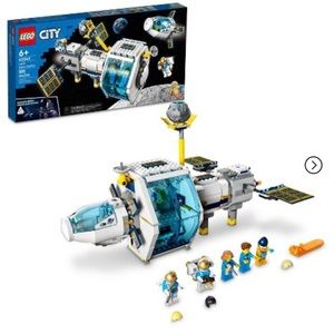 LEGO City Lunar Space Station Toy Model Building Set 60349